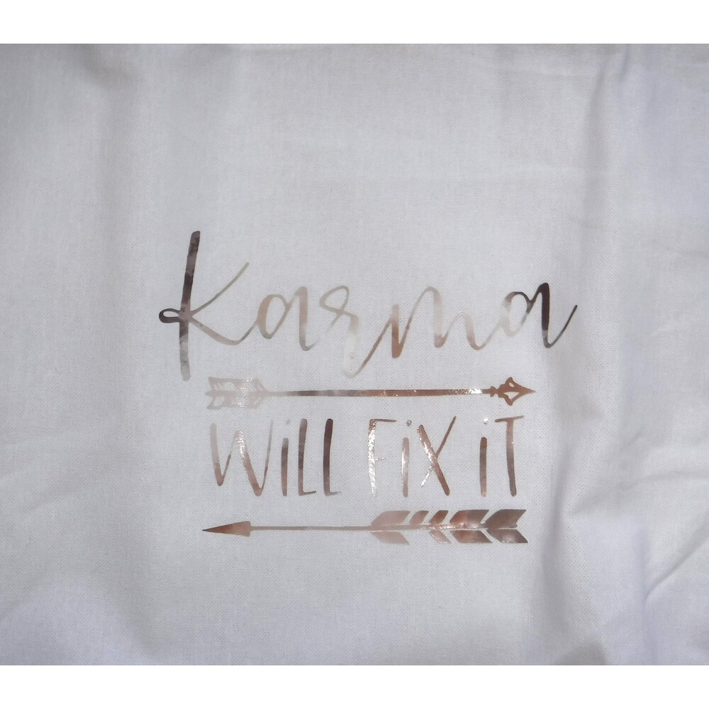 White Reusable Cotton Tote Bags - Picture 2 of 2